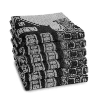 DDDDD Keukendoek Canal Black 